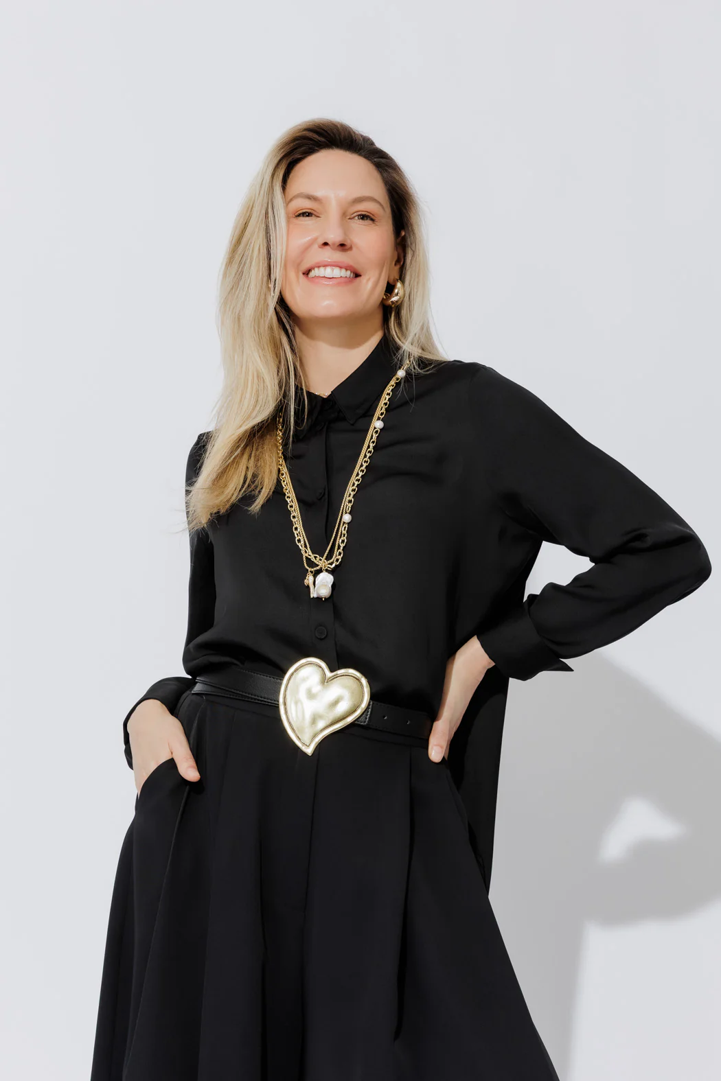 Black Heart Buckle Belt - Image 12