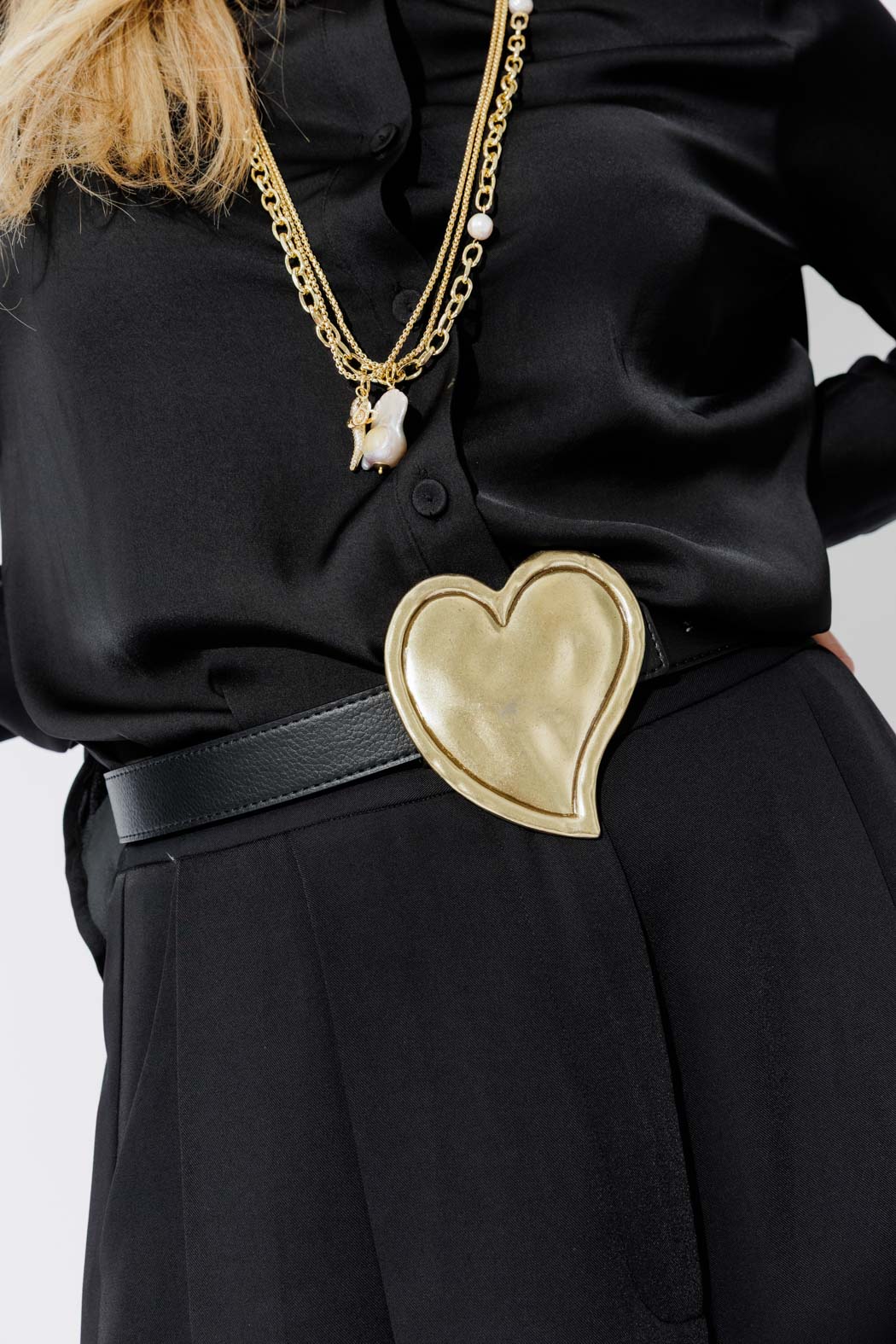 Black Heart Buckle Belt - Image 13