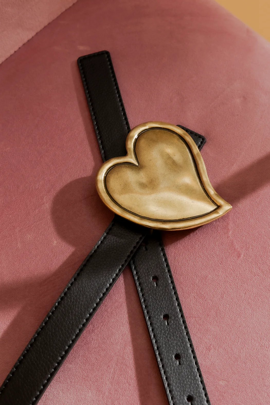 Black Heart Buckle Belt - Image 4