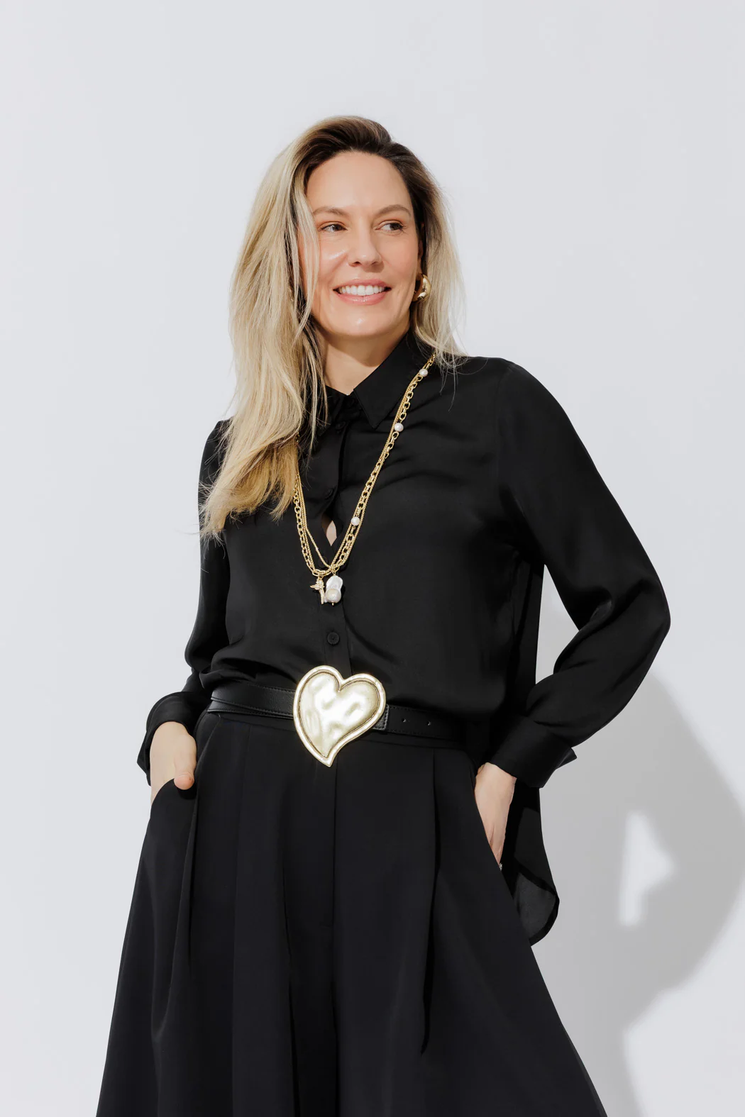 Black Heart Buckle Belt - Image 5