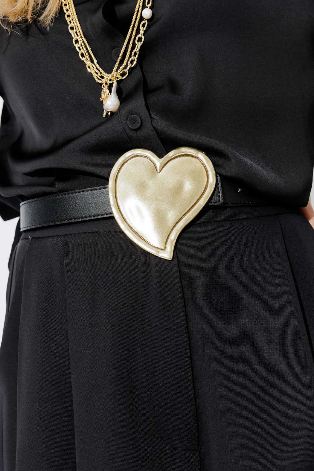 Black Heart Buckle Belt - Image 9