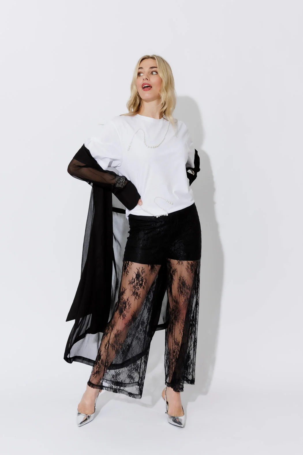 Black Lace Pant - Image 7