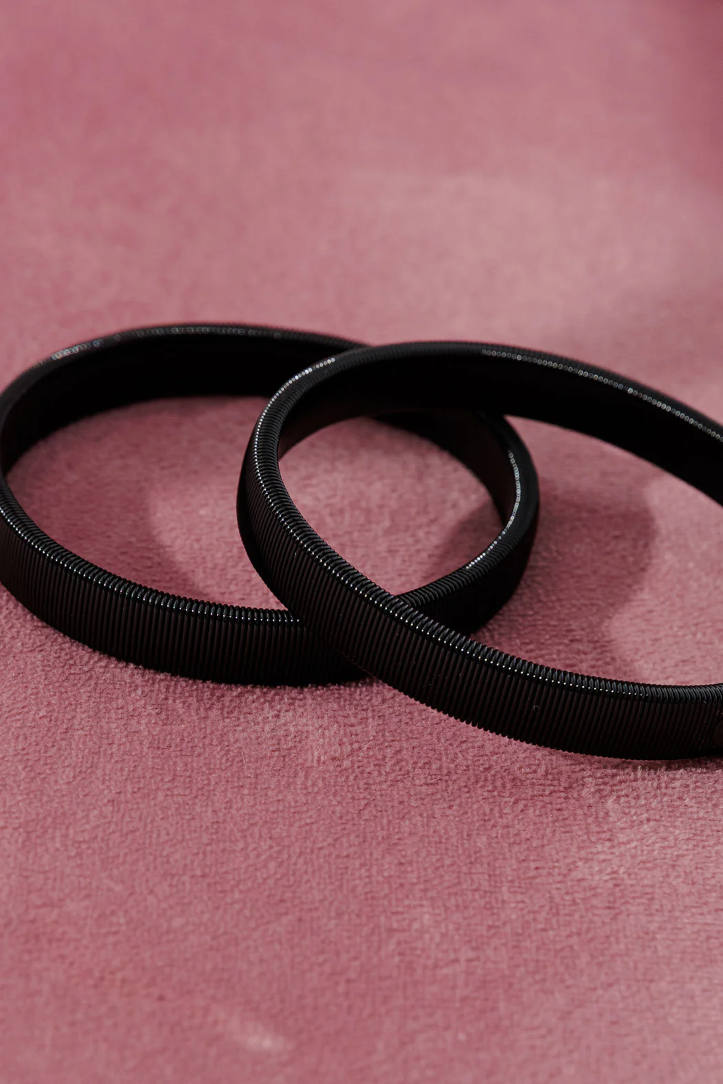 Black Metal Sleeve Armbands - Image 3