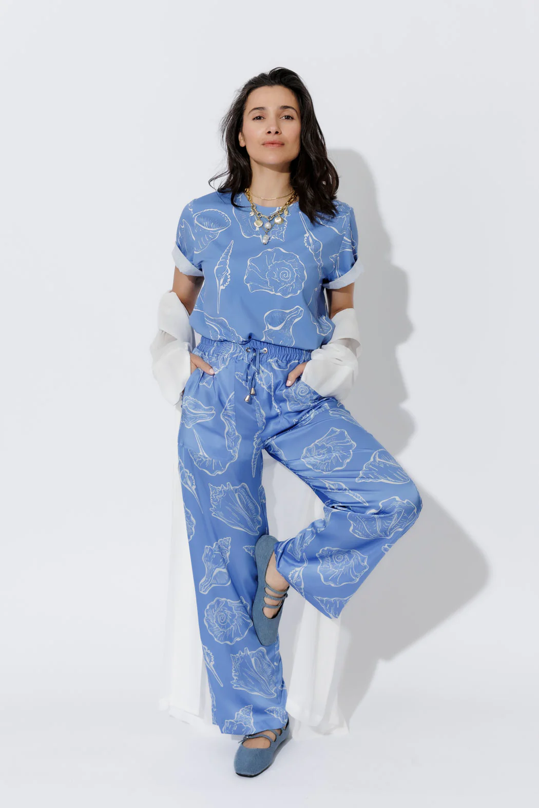 Blue Shells Drawstring Pant - Image 4
