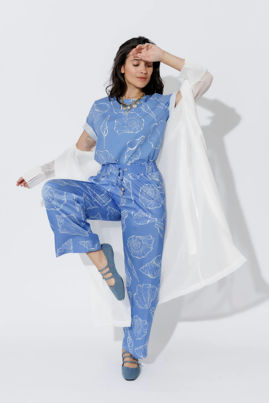 Blue Shells Drawstring Pant - Image 6