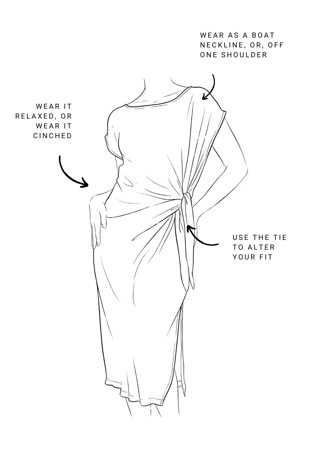 Bold Stripe Harlow Dress - Image 3