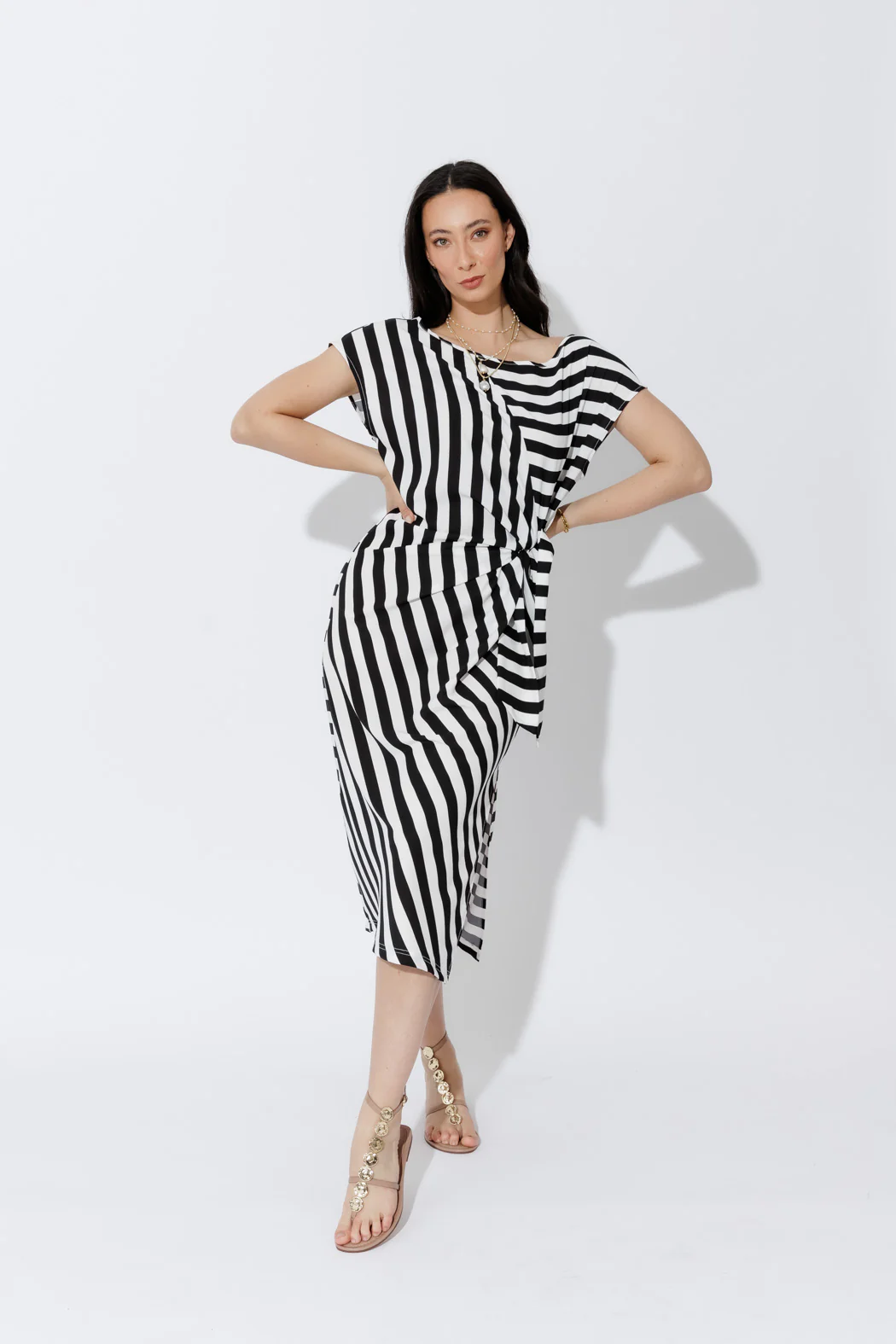 Bold Stripe Harlow Dress - Image 6