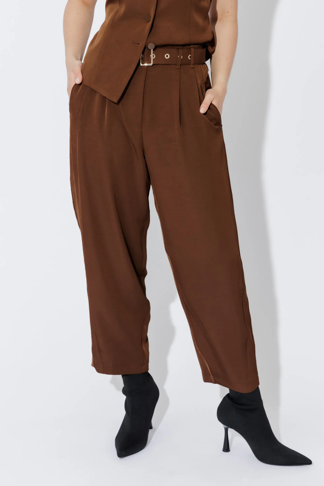 Chocolate Euro Barrel Cleo Pant - Image 4
