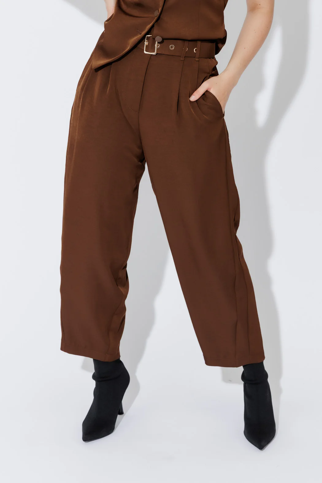 Chocolate Euro Barrel Cleo Pant - Image 5