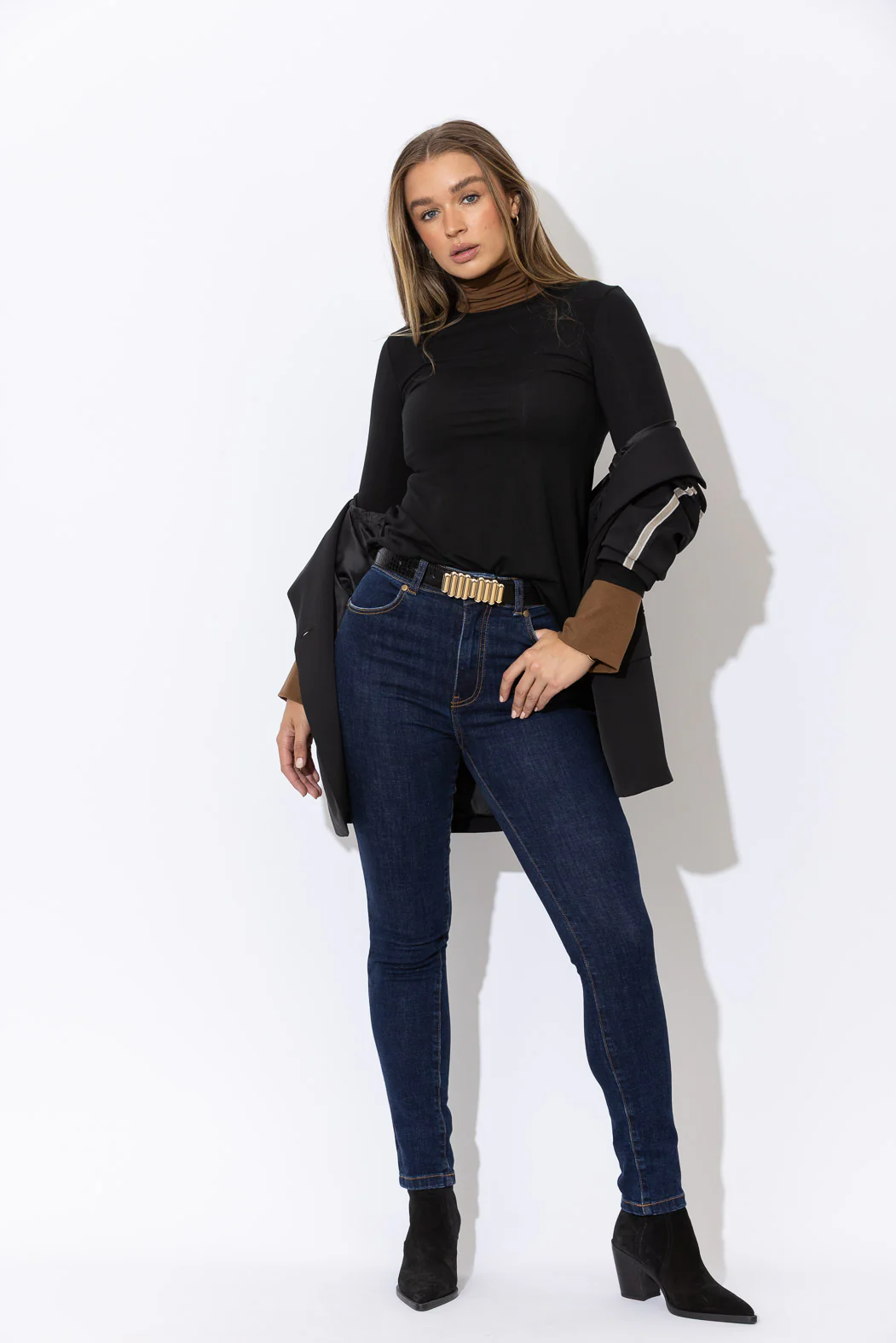 Dark Denim Booty Sculpt Jean - Image 7