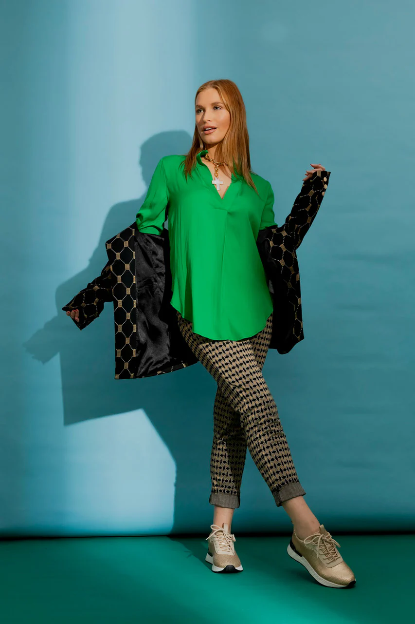 Green Blogger Shirt - Image 7