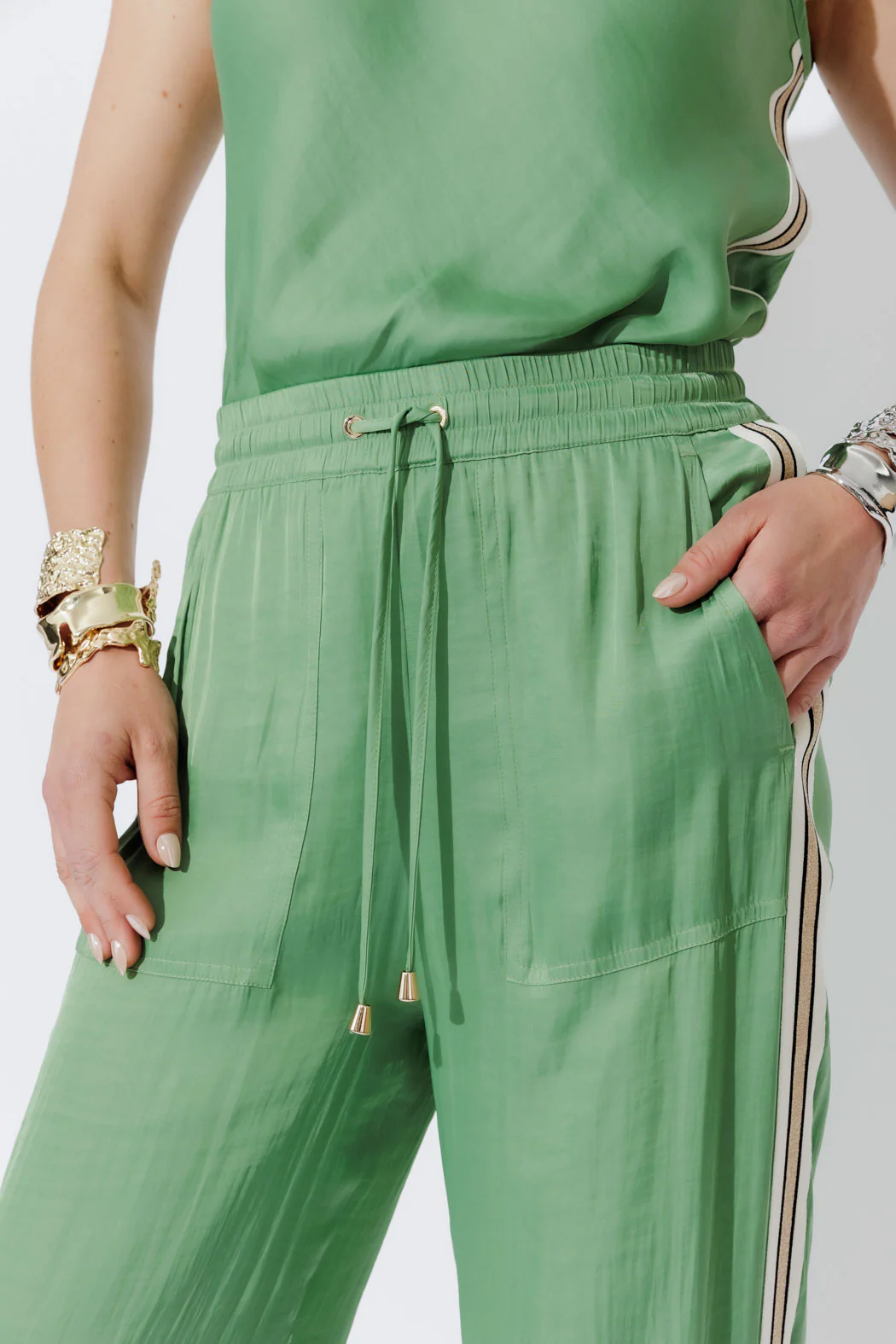 Green Glow Sports Pant - Image 3