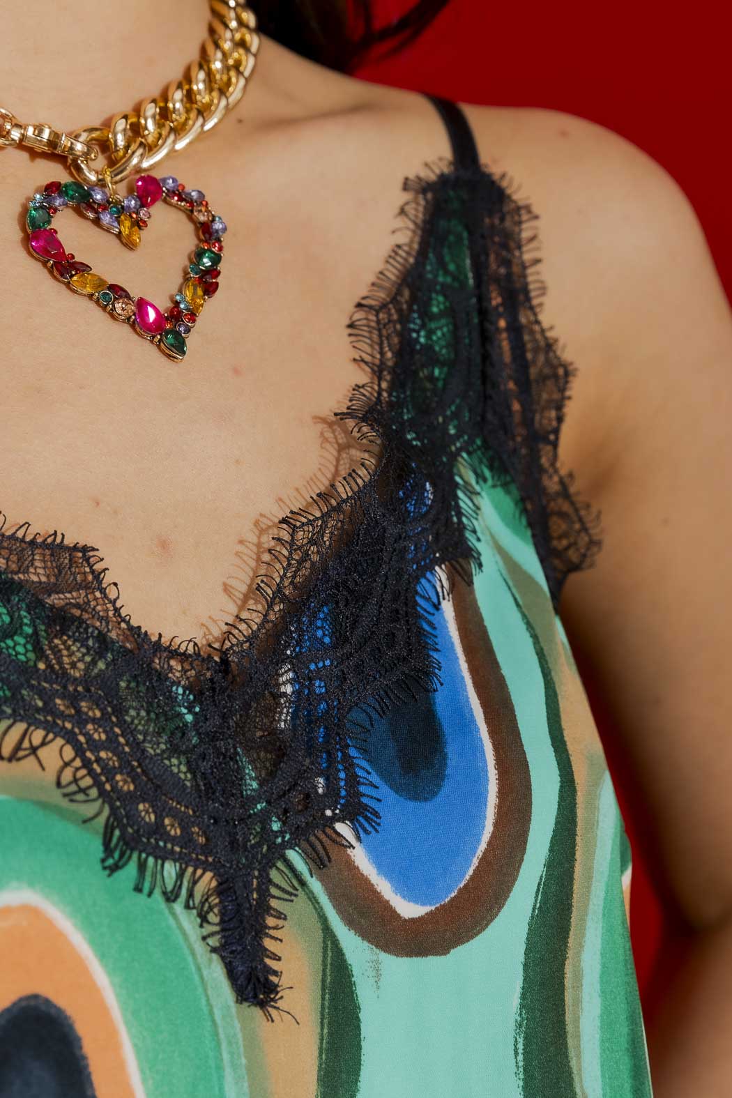 Green Lace Cami - Image 6