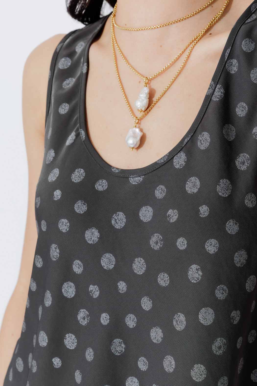 Grey Spot Bias Cami - Image 3