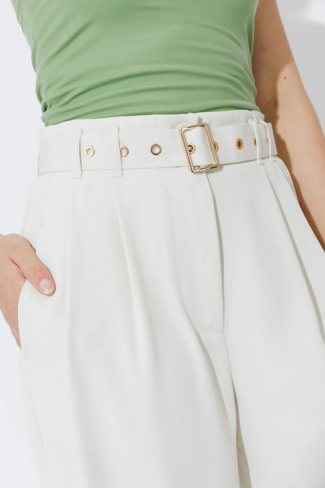 Ivory Euro Barrel Cleo Pant - Image 5