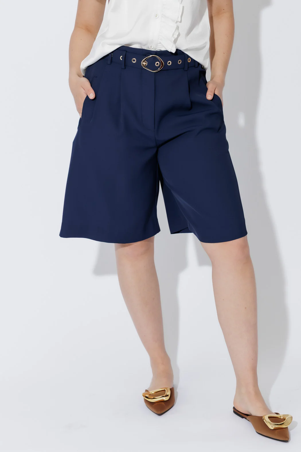 Navy Euro Cleo Short - Image 3