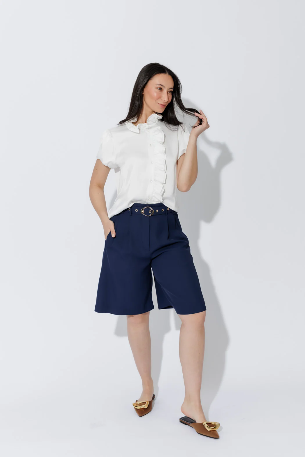 Navy Euro Cleo Short - Image 8