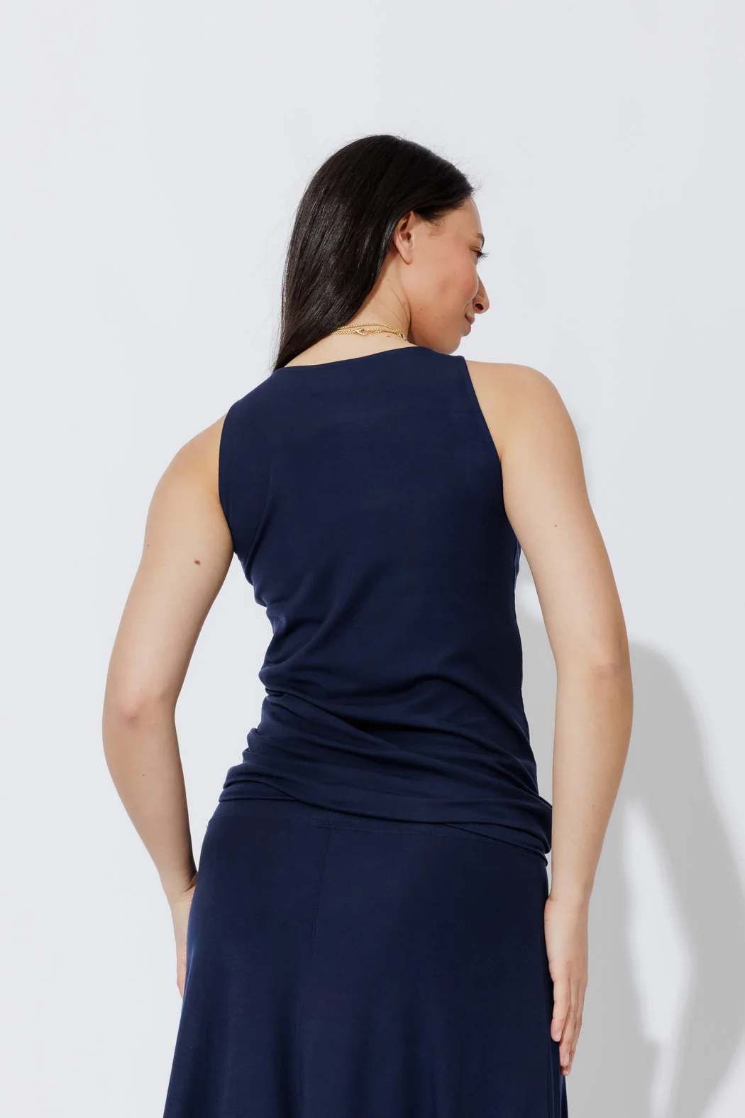 Navy Tencel Cami - Image 8