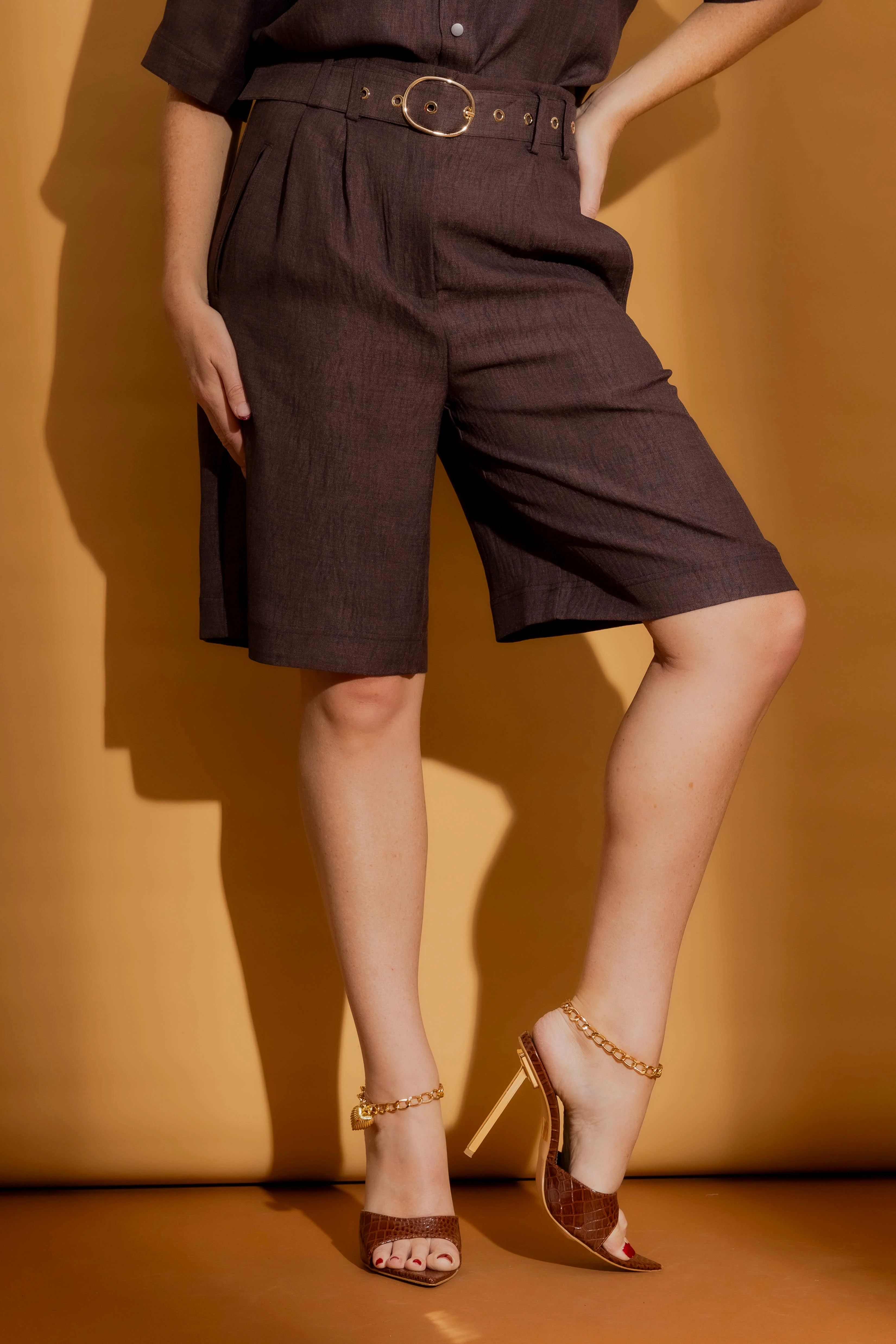 Nutmeg Santorini Cleo Shorts - Image 3