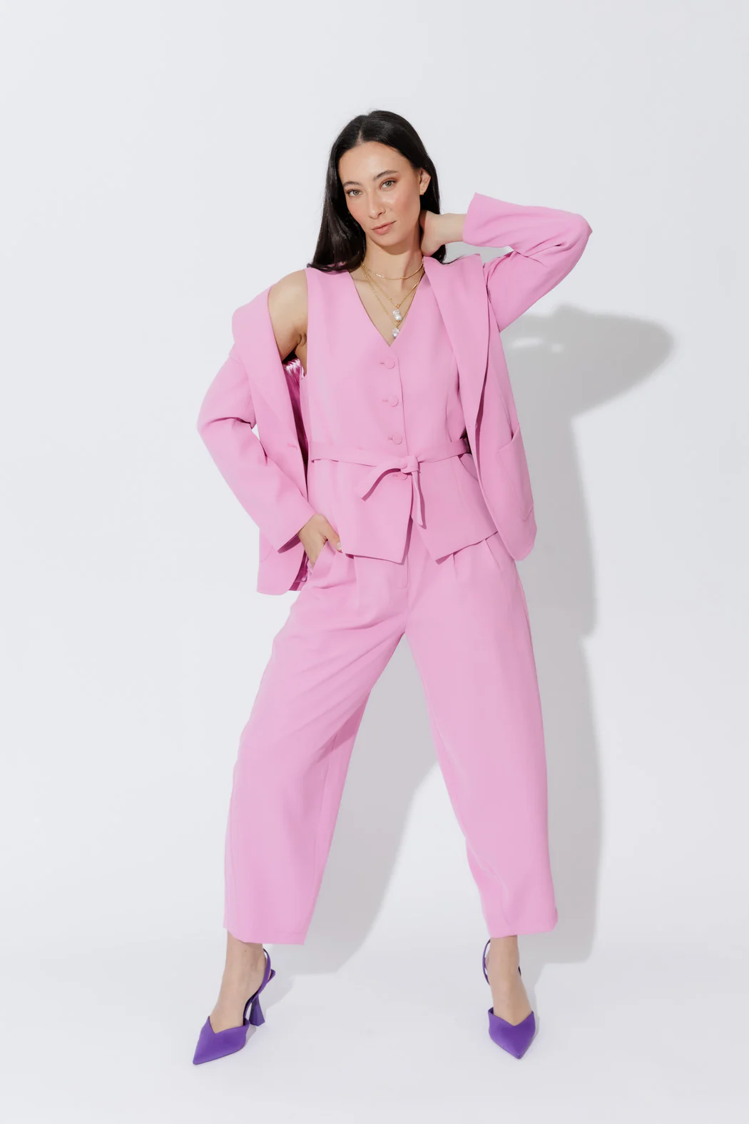 Pink Euro Barrel Cleo Pant - Image 16