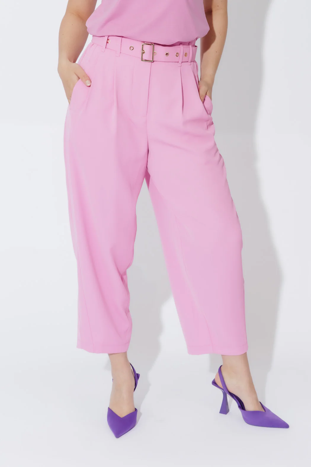 Pink Euro Barrel Cleo Pant - Image 3