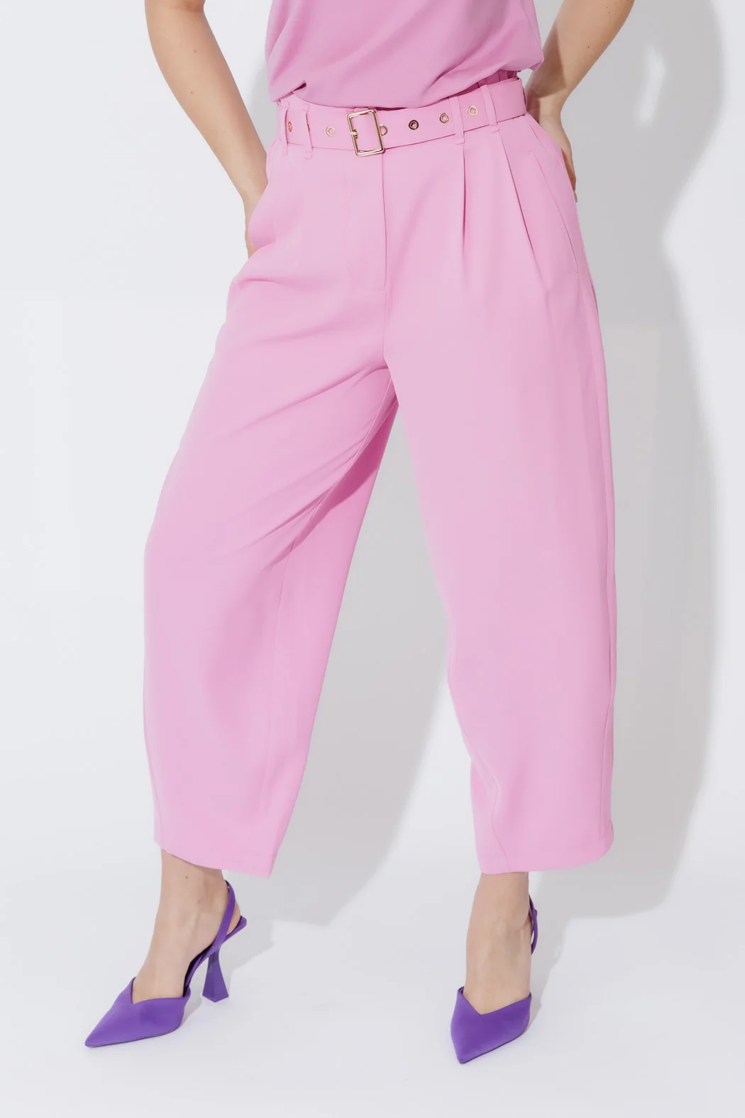 Pink Euro Barrel Cleo Pant - Image 6