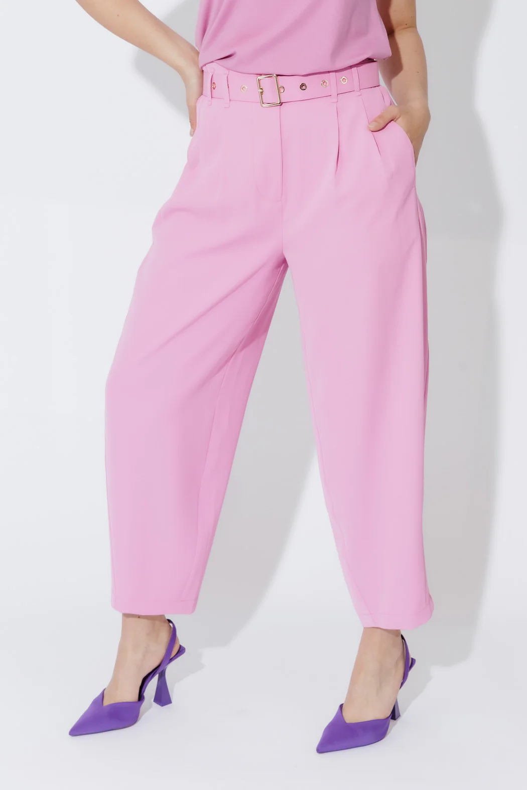 Pink Euro Barrel Cleo Pant - Image 7