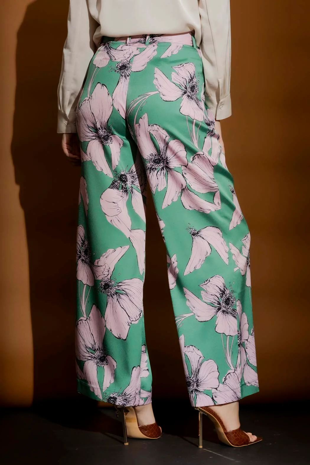 Pink/Green Cleo Pant - Image 4