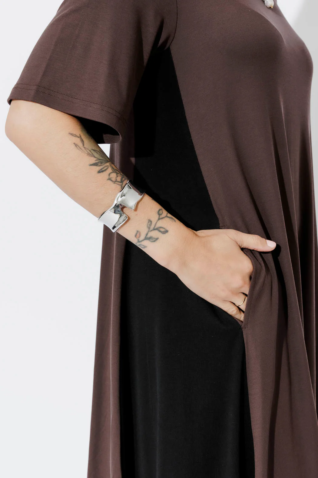 Soft Chocolate Tencel Bella Dress - Image 6