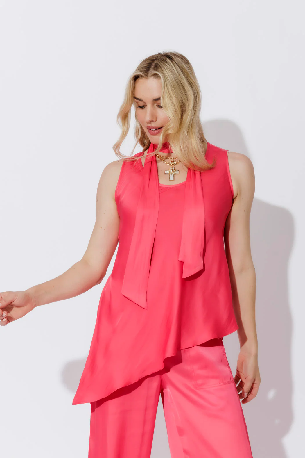 Watermelon Scarf & Bias Cami Set - Image 6